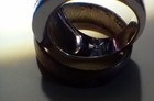 Vintage Ring Size 4.75 Silver 925 Silpada R1405 Channel Cubic Zirconia Wide Band — photo 6