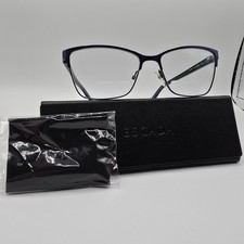 Escada Eyeglasses, Frames Only, VES 960 COL. 8GAM 135, Womens Metal Full Rim