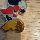 Disney Minnie Mouse Metal Enamel Keychain Key Ring - Disney Logo on Shoe — photo 3