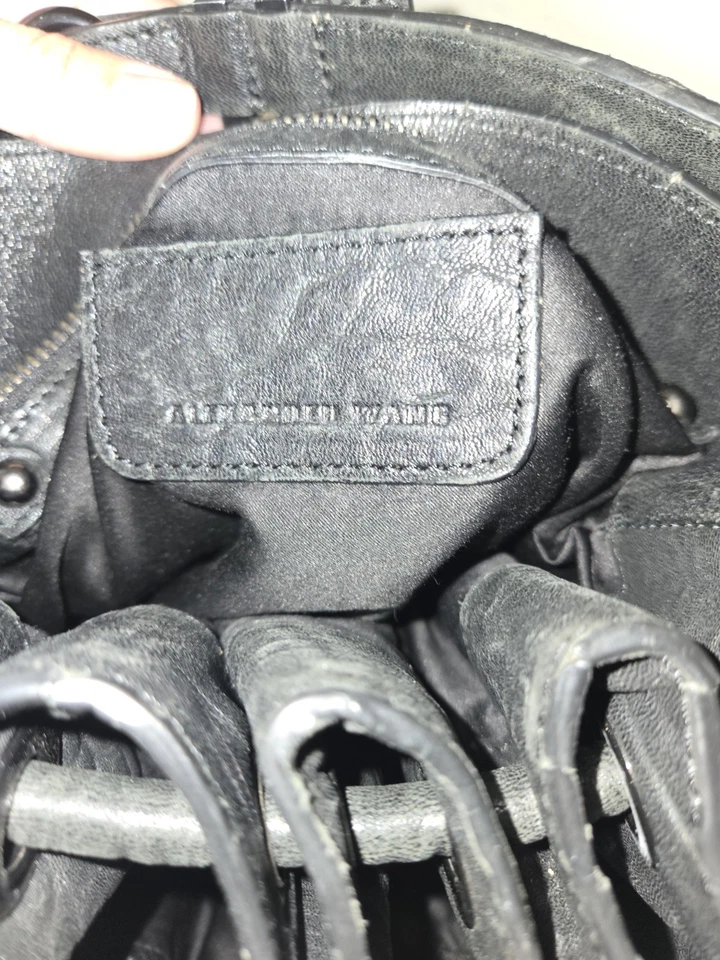 PROJECT Alexander WANG diego Dark leopard bucket bag Calf Hair Studded Bottom - Image 2 of 4