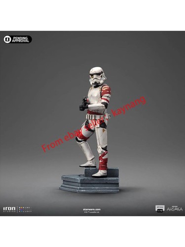 Iron Studios LUCSWR101724-10 Star Wars Ahsoka 1/10 Scale Night Trooper Statue - Picture 7 of 10