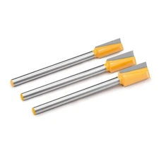 130mm Extended Length Router Bit with 8mm Shank for Wood Milling Tasks