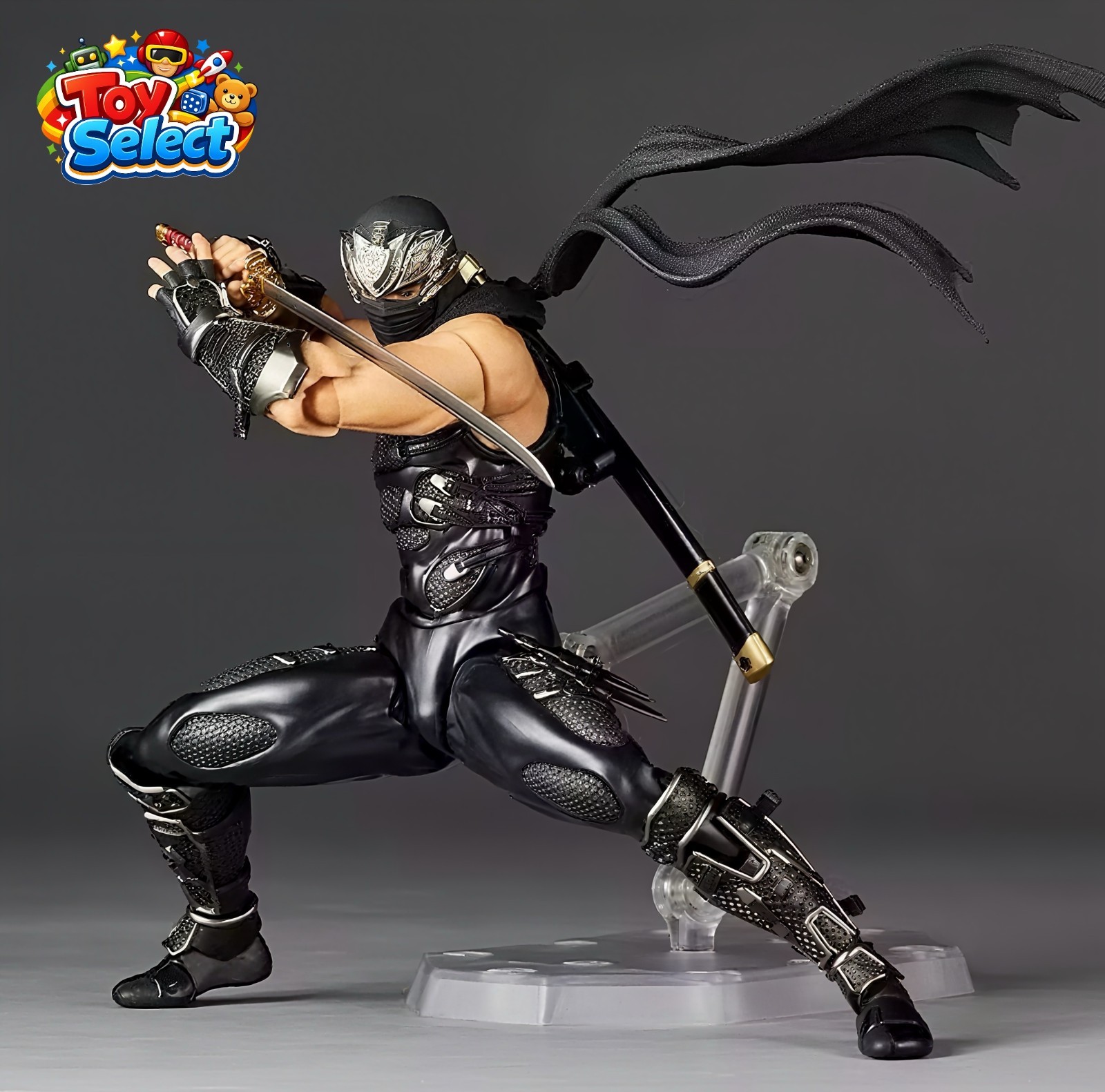 Figurine Ryu Hayabusa 1/12 Revoltech : finies les poses rigides en vitrine !