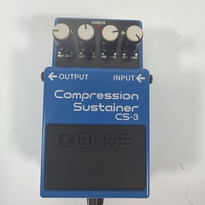 BOSS CS-3 COMPRESSION SUSTAINER ANALOG GUITAR PEDAL