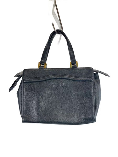 YVES SAINT LAURENT Handbag Leather Black
