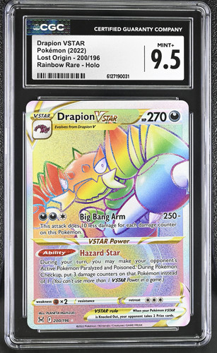 Drapion VSTAR graded CGC 9.5 for sale on eBay
