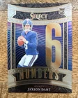 2025 Panini Select- Numbers Jaxson Dart (RC) #16