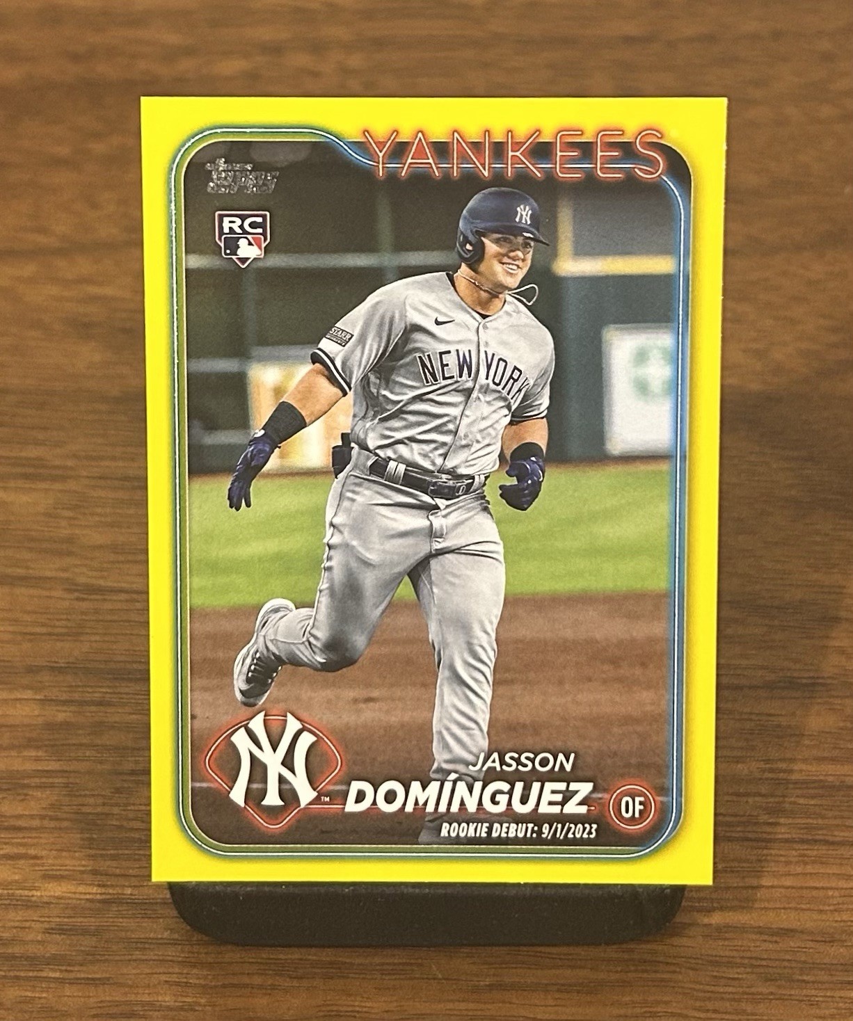 Jasson Dominguez - 2024 Topps Update Series - Rookie Debut Yellow (RC) #US175