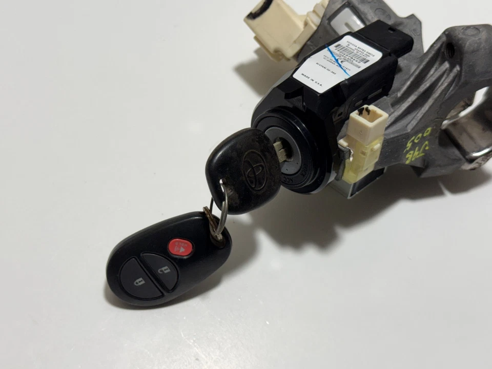 Toyota Tundra 2007-2017 interruptor de encendido cilindro de bloqueo con llave OEM 89783-04010 Foto 2 de 4