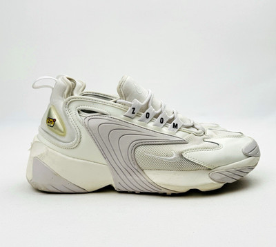 Nike Zoom 2K Damenschuhe Größe UK 5,5 Segel/Weiß-Schwarz AO0354-101