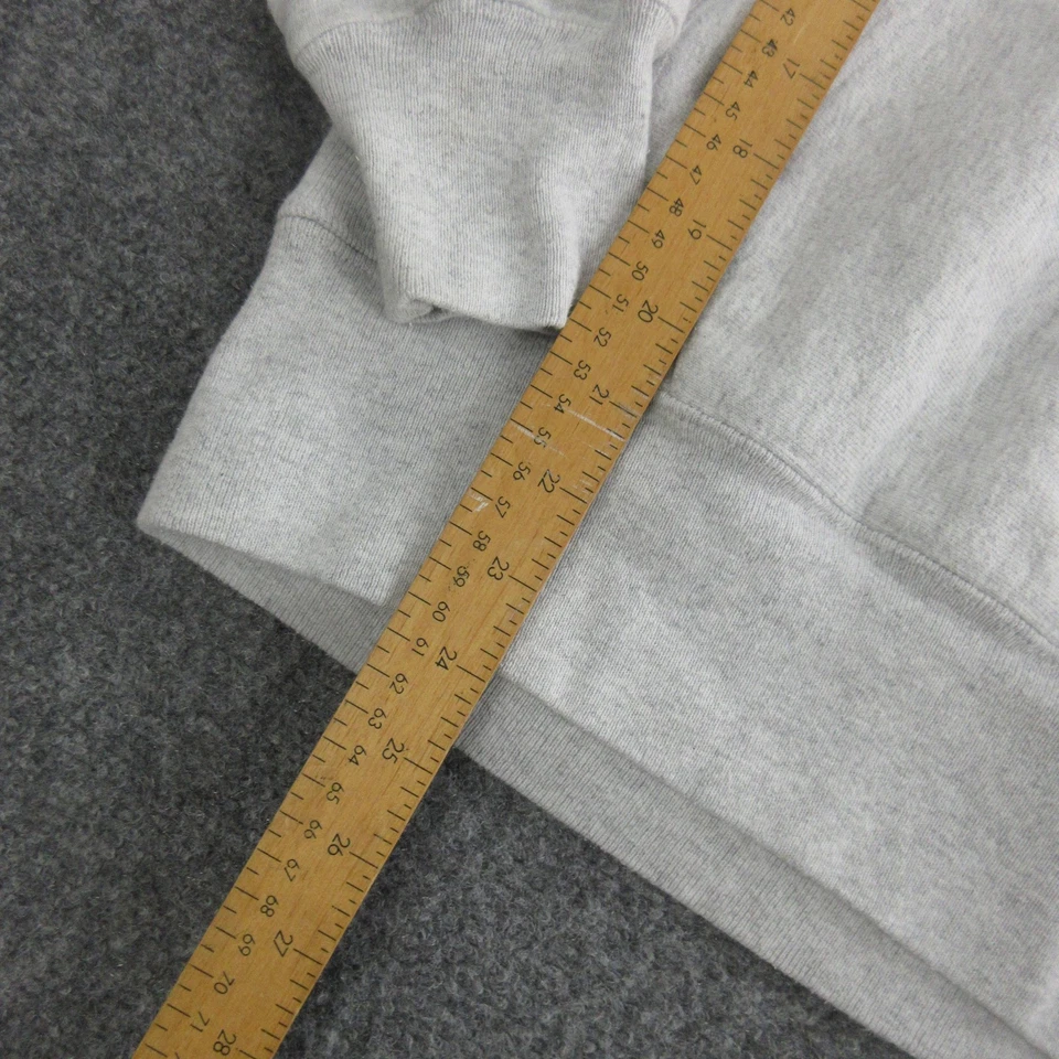 Sudadera con Capucha De Colección Azul Marino Para Hombres Pequeña Gris Tejido Inverso Azul Marino Academia Naval de Estados Unidos Gráfico Foto 3 de 4