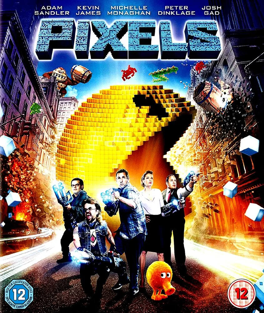 Pixels Blu-Ray