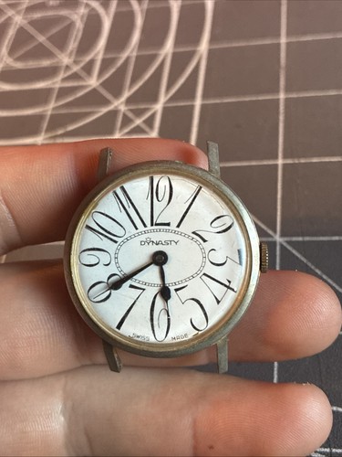 Vintage Dynasty Swiss Made Mechanical Watch (tested/works)