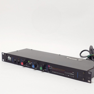 dbx 160A Compressor Limiter Rack Mount 1U Pro Audio Analog