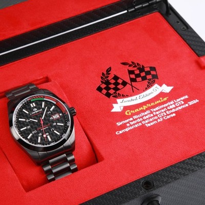 LORENZ Automatik Seiko NH35 HERREN Sportlich Zifferblatt Carbon Saphir
