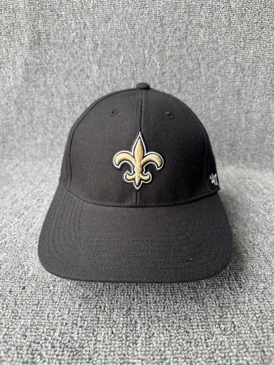 '47 Brand New Orleans Saints Baseball Cap Snapback Black One Size NFL