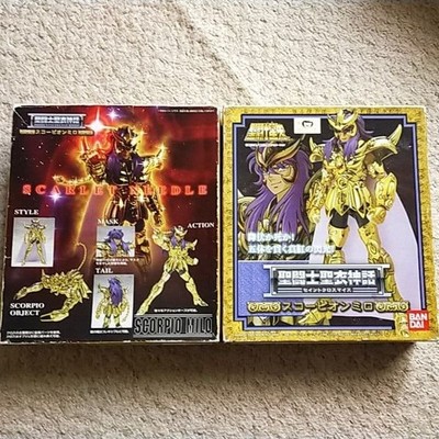 Bandai Saint Cloth Myth Scorpio Milo Gold Saint Figur Saint Seiya Neu