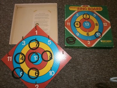 Spear's Ring Brettspiel J W Spear & Sons 1972 sehr guter Zustand komplett mit Anleitung