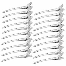 Hairdressing Hair Clip Single Hole Pin Curl Setting Section Duckbill Hairpin