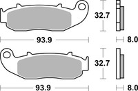 Brembo Bremsbelagsatz, Scheibenbremse Prime - Carbonceramic - CC 07107