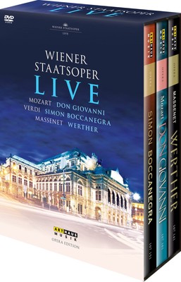 Wiener Staatsoper Live (DVD) Carlos Álvarez Adrianne Pieczonka (UK IMPORT)