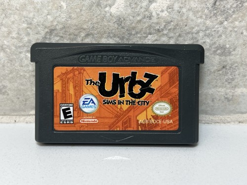 The Urbz Sims in the City GBA Nintendo Game Boy Advance 2004