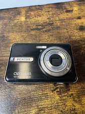 Fotocamera digitale compatta PENTAX Optio E85 nera testata funzionante