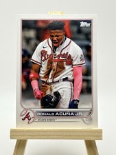 Ronald Acuña Jr. Topps 2022 Series 1  #200 Atlanta Braves MLB Baseball