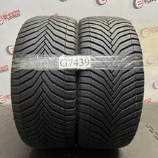 2x 245 40 R18 93Y MICHELIN CROSS CLIMATE 2, Tread 6.1/5.8mm (G7439) Tested