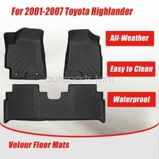 For 2001 2002 2003 2004 2005 2006 2007 Toyota Highlander Tpe Floor Mats Liners