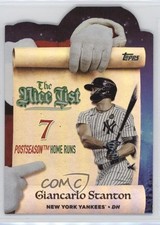 2025 Topps Holiday Making the Nice List Giancarlo Stanton #MNL-18 19c6
