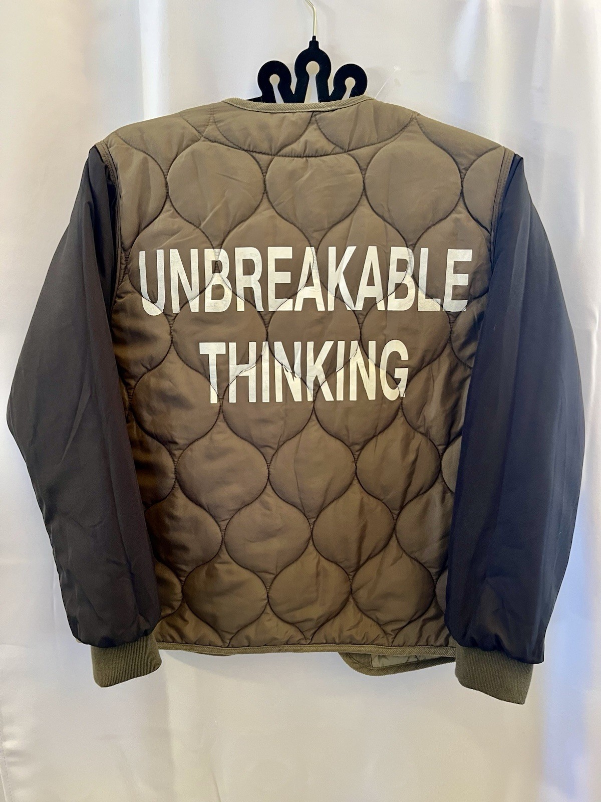 ZARA Unisex  Soft  Quilted Lightwear Puffer Jacket Coat  Olive Green Sz 11-12 image 7
