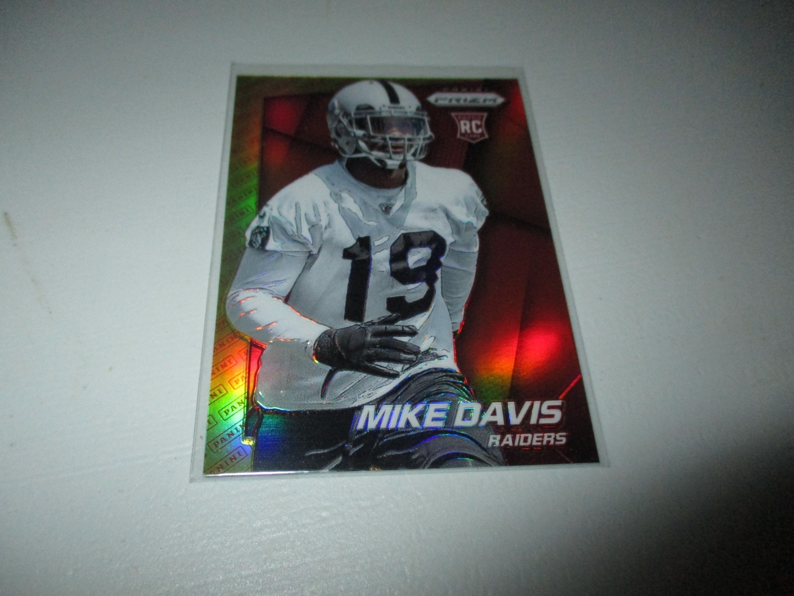 Mike Davis 2014 Panini Prizm Red Logo RC #217