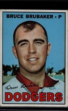 1967 Topps Baseball #276 Bruce Brubaker, Vg/Ex