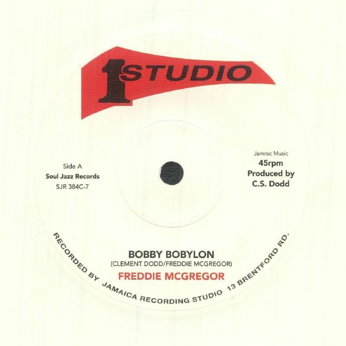 Freddie McGregor & Dub Specialist: Bobby Bobylon / Hi Fashion Dub (White 7"") NEW - Image 4