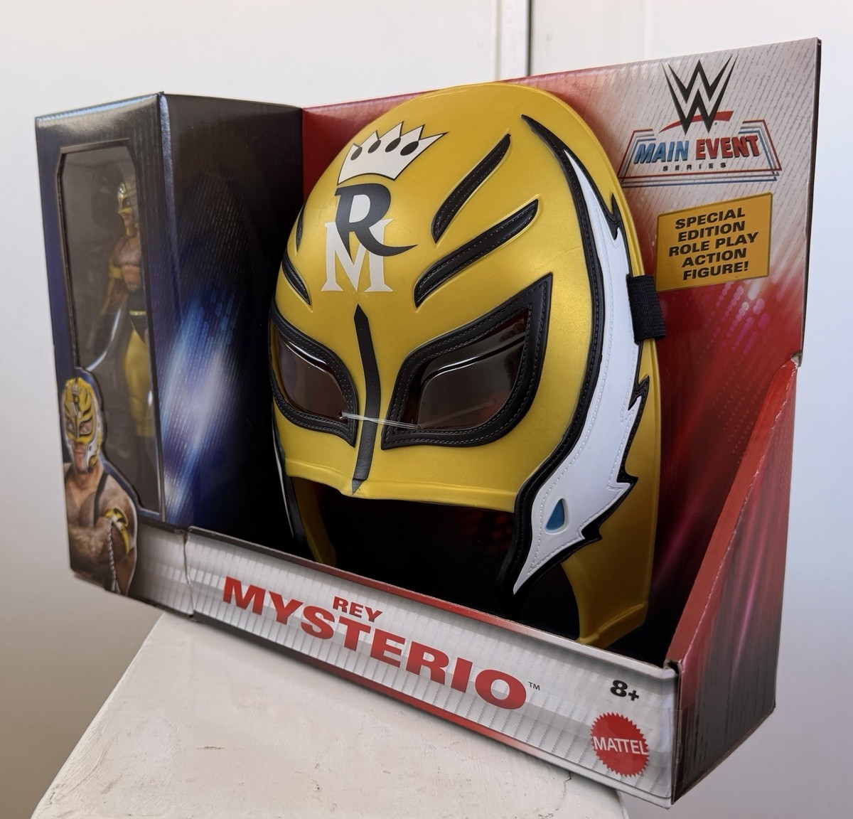 Mattel WWE Roleplay Rey Mysterio Action Figure Set Entrance Mask