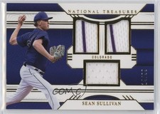 2024 Panini National Treasures Game Gear Swatches Trio 14/99 Sean Sullivan 19l7