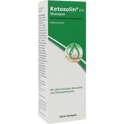 KETOZOLIN 2% Shampoo 120 ml PZN 02837759