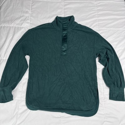 Varley Roeder Half-Zip Midlayer pullover Green size X-SMALL