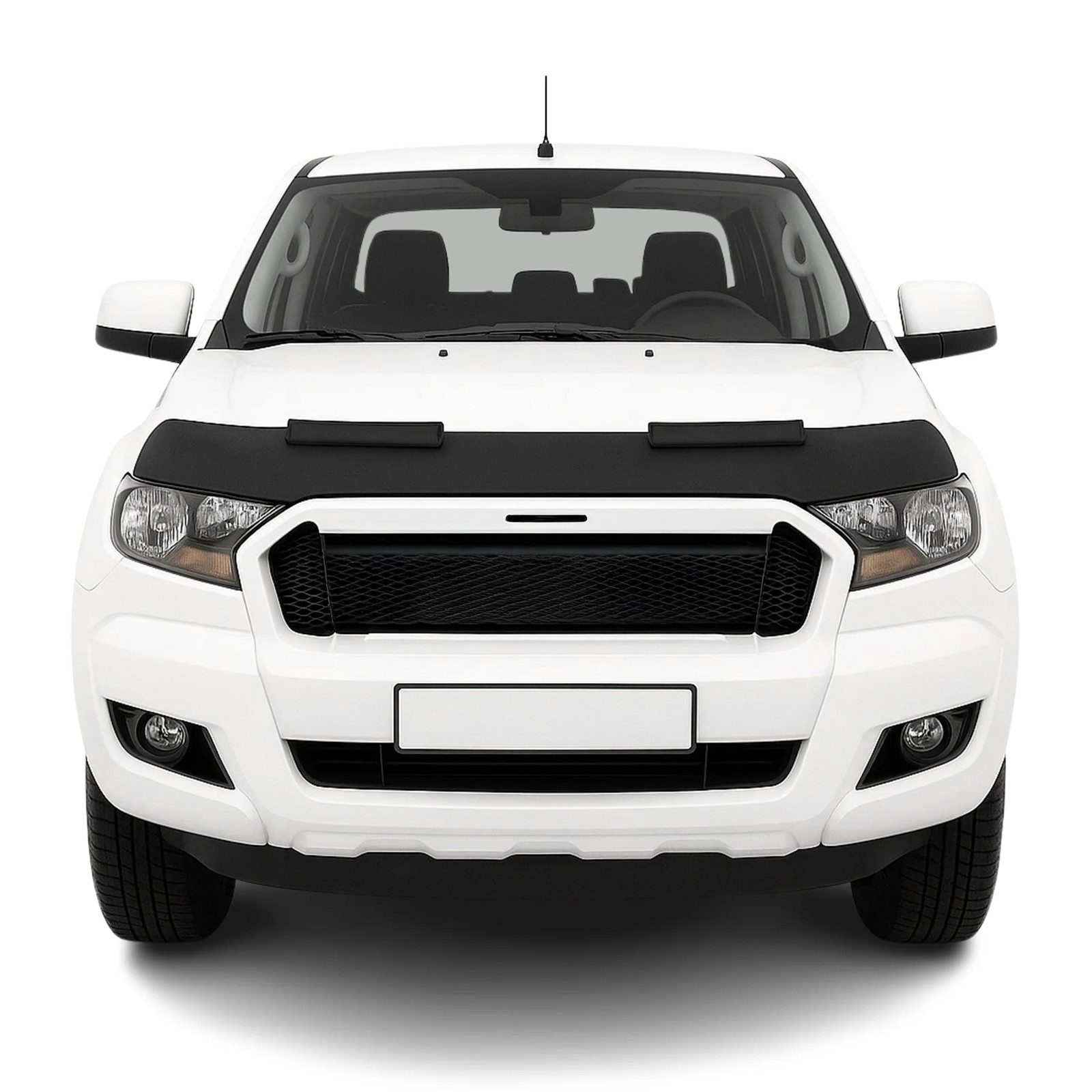 Déflecteur de capot Ford Ranger T6 Pre-Fl finition noire haut de gamme