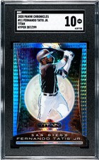2020 Panini Chronicles #11 Fernando Tatis Jr. Titan SGC 10 Hyper Prizm /299