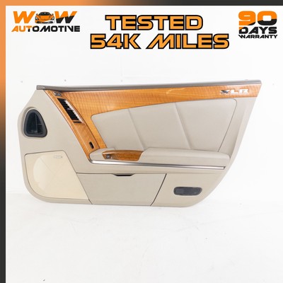 04-06 CADILLAC XLR FRONT RIGHT PASSENGER SIDE INTERIOR DOOR PANEL ASSEMBLY OEM