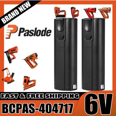 2 X NI-MH Batteries/Charger Set For Paslode IM350 6v 1.5V 5060436171113 - Foto 2