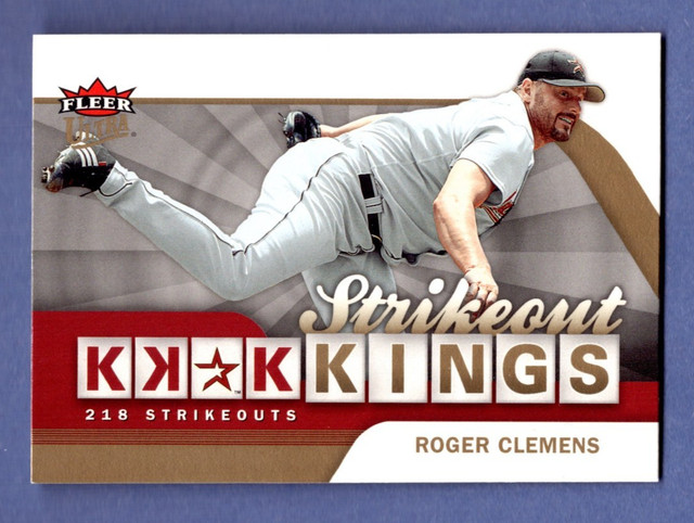 2006 Ultra Strikeout Kings #SOK1 Roger Clemens NMMT 13848