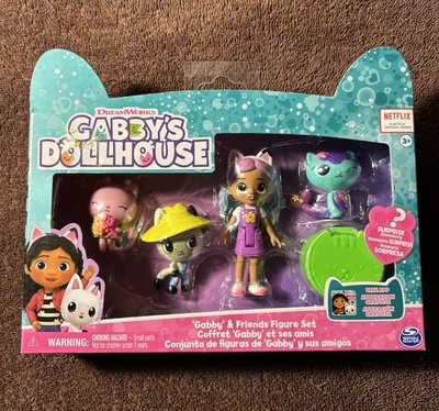 Gabby and Friends Figure Set with Rainbow Gabby Doll, 3 Toy 
