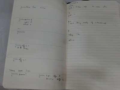 UsedGood - Moleskine 12 Month Weekly 2024 Notebook, Soft Cover, Sapphire Blue, L
