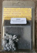 28mm Fantasy Dwarf Warriors with 2 Handed Weapons 3  See Per Order Flat Rate