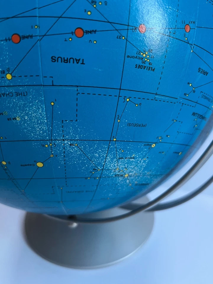 De colección Raro Replogle 12” The Apollo Celestial Sphere Globe 1971 Vía Láctea Foto 3 de 4