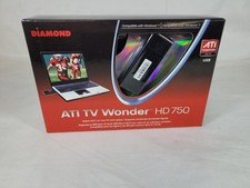 ATI TV Wonder HD 750 USB TV Tuner TVW750USB w/ Original Box