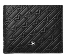 Montblanc M_Gram black Wallet 8cc - 100% Authentic - NEW IN BOX - 118607 rare